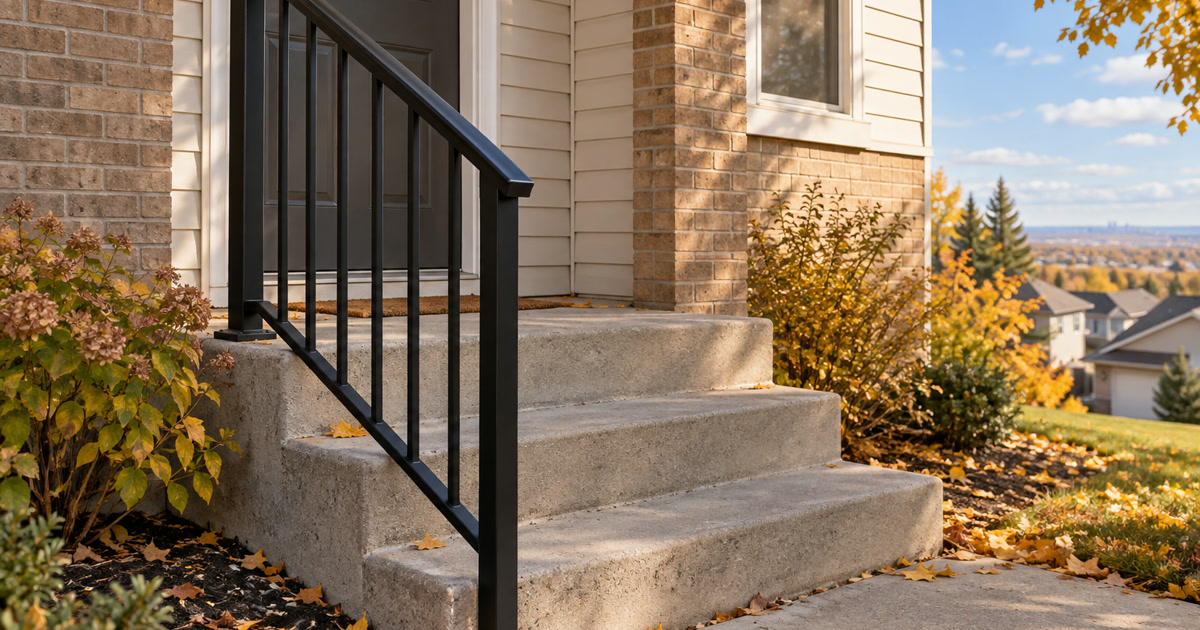 Exterior Handrail Safety Check in Calgary: Fix Loose Rails