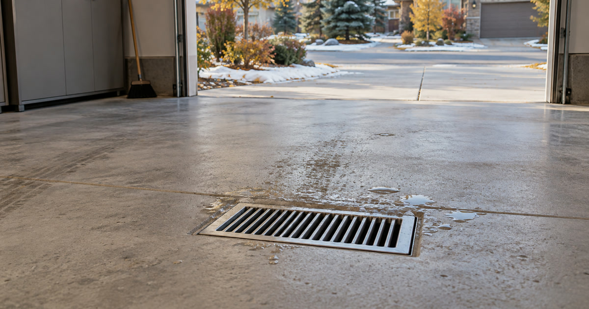 Garage Floor Drain Winter Prep: A Calgary Homeowner's Checklist