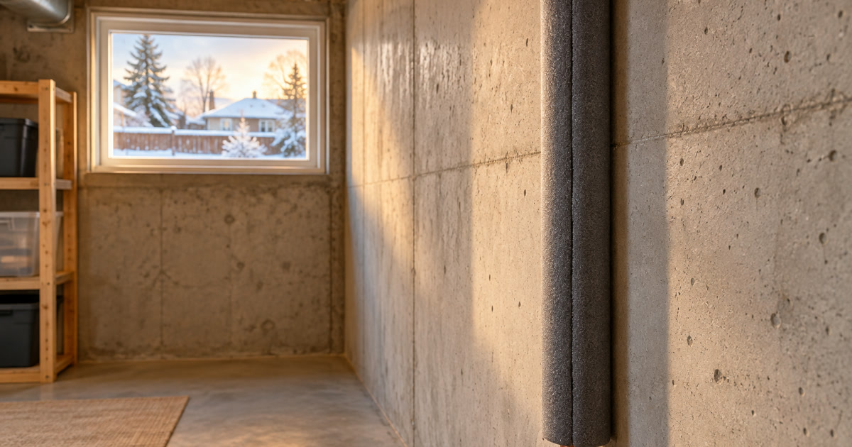How to Protect Exposed Basement Pipes Before a Calgary Winter